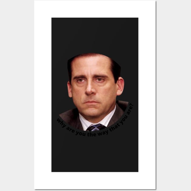 Micheal Scott Wall Art by Kamaloca